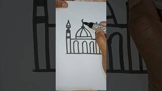 Masque drawing masjid arabic [upl. by Cos104]