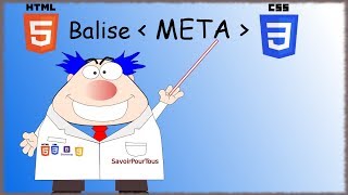 HTML5  CSS3  04  Balise META [upl. by Amaso]