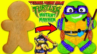 TMNT Mutant Mayhem Donatello Gingerbread Man Cookie Decoration [upl. by Aner198]