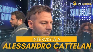 Alessandro Cattelan intervista al conduttore di quotSanremo Giovani 2024quot [upl. by Atolrac]