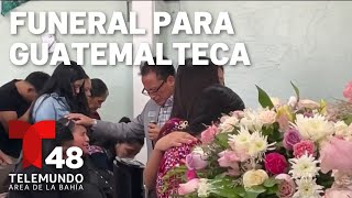 Realizan funeral para adolescente guatemalteca [upl. by Eenhat]