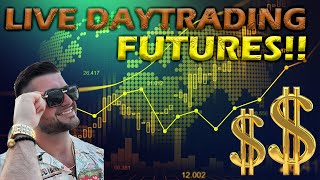 LIVE NASDAQ TRADING LIVE FUTURES NQES [upl. by Ahsyak]