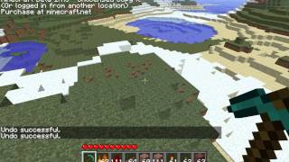 comment enlever de la neige rapidement sur minecraft [upl. by Magan]