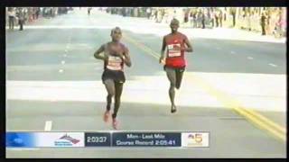 RIP SAMMY WANJIRU  2010 CHICAGO MARATHON  his LAST marathon [upl. by Fletch]