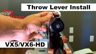 Throw Lever Install Leupold VX6HD amp VX5HD Scope [upl. by Adnalra680]