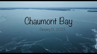 Chaumont Bay Ice Conditions 11223 [upl. by Blakely590]