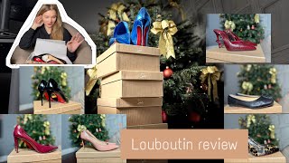 My honest review of my Louboutin collection [upl. by Neellok119]