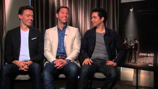 quotJersey Boysquot Cast Talks About Bringing Broadway to the Big Screen [upl. by Cohligan]