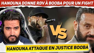 Hanouna attaque en Justice Booba et donne RDV pour se battre réaction à complément denquête tpmp [upl. by Mharg]