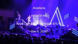 Anastacia  Army Of Me  Royal Concert Hall Glasgow  6516 HD [upl. by Holbrooke]