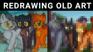 Redrawing Old Art Deviantart Part 2 [upl. by Mame928]