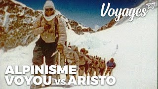 Alpiniste très imprudent dans le Grand Couloir [upl. by Novyat]