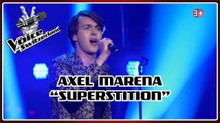 Axel Marena  Superstition  Blind Auditions  The Voice of Switzerland [upl. by Ikcim580]