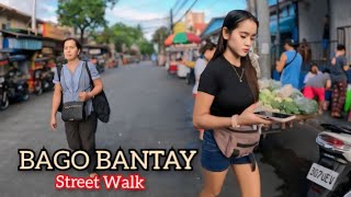 Strolling Around BAGO BANTAY in Quezon City Philippines [upl. by Connelley]