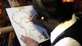 Triton Lim Caricature Artist Malaysia interview by TV2 [upl. by Stubbs226]