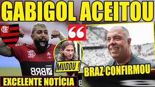 PLANTÃO URGENTE AGORA GABIGOL ACEITA  DECISÃO NA MESA  ULTIMAS NOTICIAS DO FLAMENGO HOJE [upl. by Nary537]