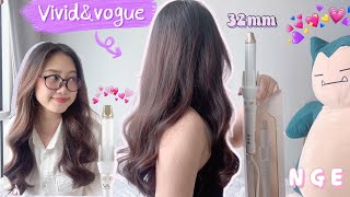 Vivid amp Vogue 2nd GEN 32mm  automatic curler  YOU NEED THIS‼️  𝐍𝐆𝐄 𝐓𝐮𝐭𝐨𝐫𝐢𝐚𝐥 01 [upl. by Margaretta]