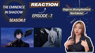 Something Precious  The Eminence In Shadow Season 2  Episode  7  Reaction [upl. by Aba]