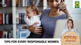 How to Manage Kids and Work  Tips For Every Responsible Women  Working Women  Masala Morning [upl. by Lavena]