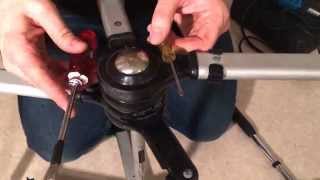 How to Remove the Central Cap from a Bugaboo Cameleon Chassis [upl. by Ettevol664]