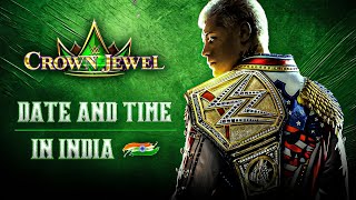 WWE Crown Jewel 2024 Date And Time in India  Full Details 🔥 [upl. by Demmahom]