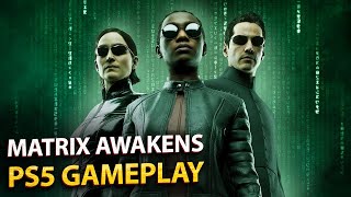 Matrix Awakens Demo  PS5 Gameplay [upl. by Yelssew983]