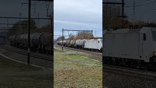 DB 186144 Met de BASF express Van Antwerpen naar Aachen via Berneau op 23112024 [upl. by Alger]