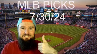 Free MLB Picks and Predictions Today 73024 [upl. by Deehahs77]