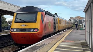 Trains at Taunton railway station with the NMT [upl. by Nakeber]