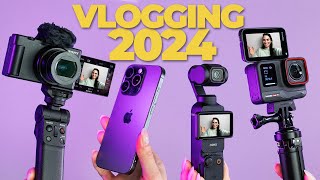 BEST Vlogging Camera in 2024 DJI Pocket 3 vs Sony ZV1 ii vs iPhone 15 Pro vs Insta360 Ace Pro [upl. by Stetson]