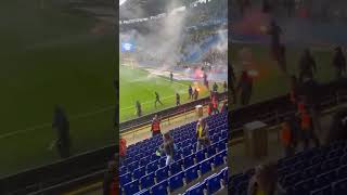 Denmark 🇩🇰 Troubles before Brøndby  København ultras [upl. by Sebastien]