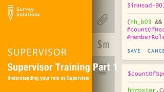 Supervisor Training Series Video 1 Understanding your role as Supervisor [upl. by Tepper104]