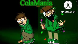 ColaMania  Schizomania but Edd fights against his Pibby self FNF Cover [upl. by Ycinuq410]