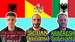 Arbëresh vs Sicilian vs Albanian How Connected Are They [upl. by Thorma]