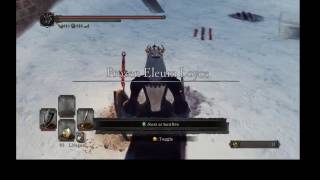 Dark Souls 2  Fast and easy way to reach Frigid Outskirts boss Lud and Zallen [upl. by Toms]