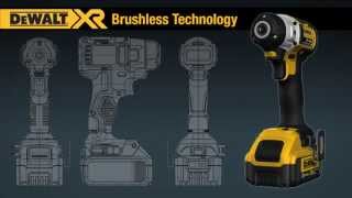 DEWALT XR Brushless  How a brushless motor works [upl. by Marvella991]