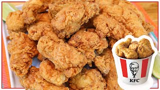 FRANGO FRITO DO KFC  SEQUINHO  MUITO CROCANTE  SUCULENTO  Receitas de Pai [upl. by Ormond]