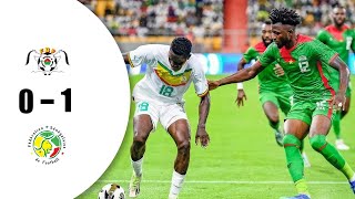 Burkina Faso 0  1 Sénégal  Tous les buts et moments forts  Eliminatoires CAN 2025 [upl. by Thay813]