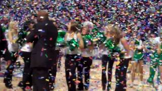 North Texas Basketball Sun Belt Championship Celebration [upl. by Encrata]