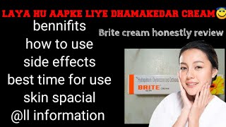 Brite cream honestly review with proof 😇 [upl. by Habeh]