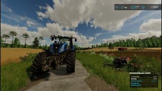 Farming Simulator 22 seguimos con la cosecha de colza [upl. by Rasec320]