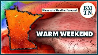 Chance of hitting 80F in Minnesota this weekend [upl. by Haskell736]