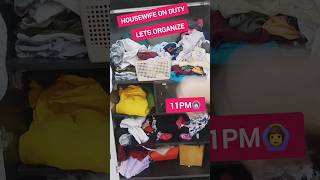 cloth organize night routine ytshorts clothorganiser wadrobecleaning shorts [upl. by Iggie]