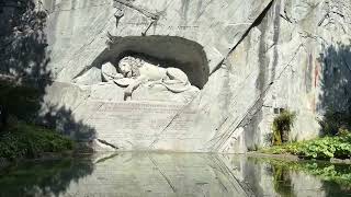 Lion Monument in Lucerne [upl. by Hna37]