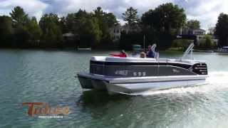 2014 Pontoon Boats  Tahoe Vista CruiseElite  Tahoe Pontoons [upl. by Izzy]