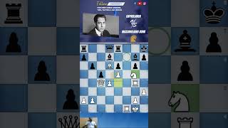 💥🔥Undefendable Double Impact Capablanca vs Massimiliano Romi [upl. by Ayian123]