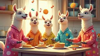 The Llama Pajama Parade song music kids parade funny subscribe [upl. by Cooe]