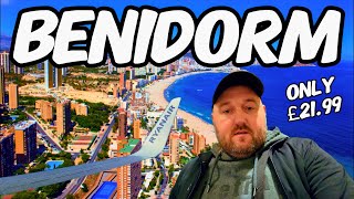 Im flying to BENIDORM with Ryanair for ONLY £2199  There was issues with SECURITY AND TURBULENCE [upl. by Laughton]