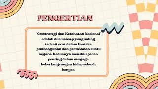 PPT tentang quotGeostrategi dan Ketahanan Nasionalquot [upl. by Lleihsad]