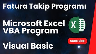 Excel  Fatura Takip Programı  varianceanalyze [upl. by Ada541]